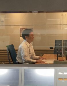 ラジオ「朝も早よから芦沢誠です」CM出演です